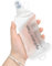 GYGYL Gourde souple en TPU pliable pour sac d'hydratation, gilet de course, bouteille d'eau pliable anti-fuite pour randonnée, cyclisme, escalade, jogging - Blanc