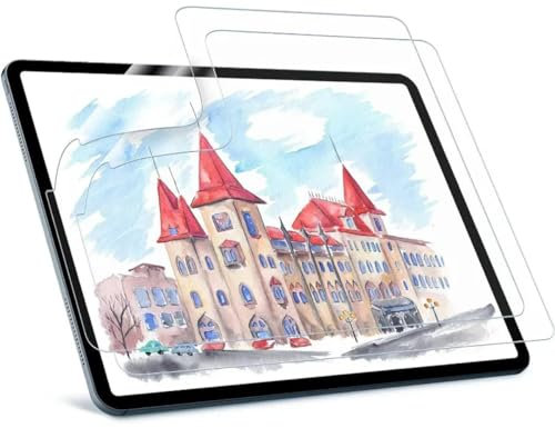 [2 Unités] Paper-Feel Protection Écran pour iPad Air 13 pouces M3/M2 (2025/2024), Paperlike Film PET mat pour le Dessin [Anti-Reflet/Anti-Empreintes]