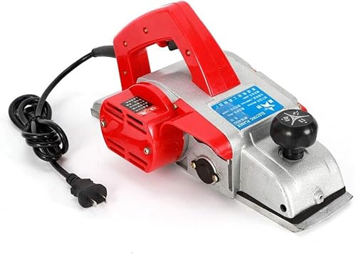 1300W Holzhobel Elektrohobel 13000 U/min Handhobelmaschine Elektrische Holzbearbeitungswerkzeuge Lärm 105 dB(A) Für Holzmöbel Elektrohobel