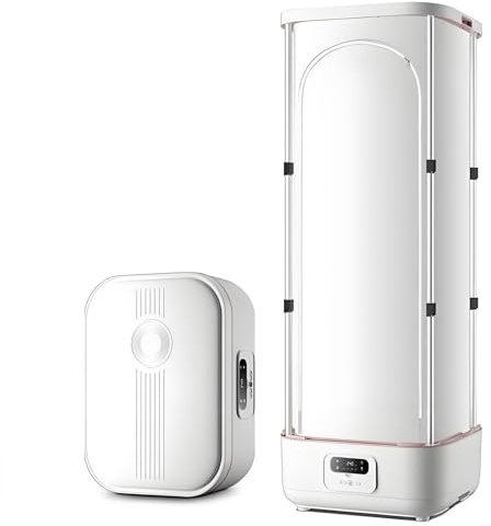 Vaporizador profesional 2026 for ropa, secadora y plancha automática que ahorra espacio | Portátil for viajes y hogar | Secado rápido y eliminación de olores