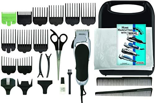 Wahl 79524-216 Chrome Pro 24-teiliges netzbetriebenes Haarschneideset