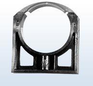 PVC Druckrohr Rohrschelle, 50 mm