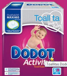 Dodot Activity Reinigungstücher, 324 Stück