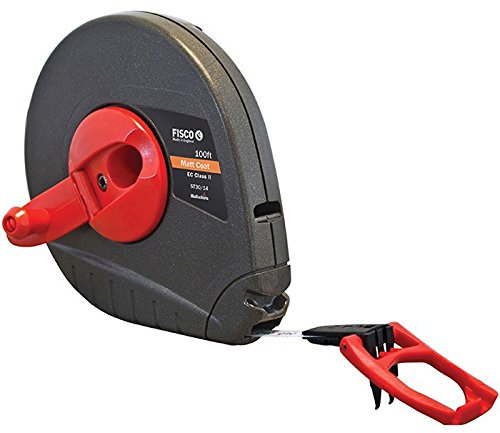 Fisco 626.02 STAHL-Bandmaß 20 m mit mm-Einteilung