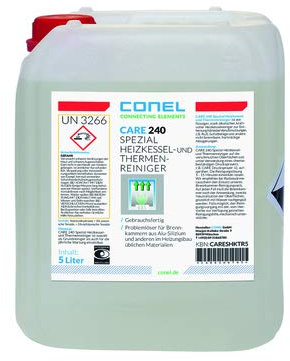 CARE 240 Heizkessel-/Thermenreiniger 5 L Kanister Spezial f.AlSi-WT
