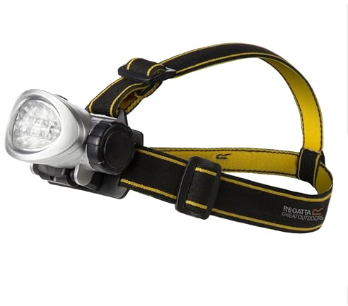 Regatta Great Outdoors 10 LED Headtorch (One Size) (Black/Seal Grey)