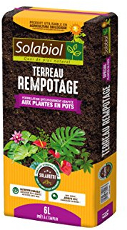 SOLABIOL TERREAU REMPOTAGE 6 LITRES TEREMPO6