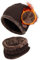 Aisprts Wintermütze Beanie Schal Set Thermische Strickmütze Wintermütze und Loop Schal mit Fleece Futter für Herren und Damen, Unisex Winter Warme Set, Kaffee, Einheitsgröße