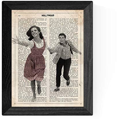 Nacnic Poster West Side Story (Paar). Vintage Stil Poster von Hollywood. A4-Format