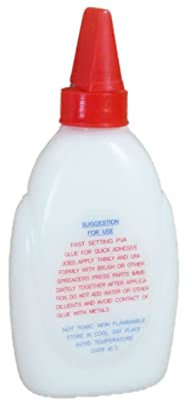 Melody Jane Dolls House Fast Setting PVA Wood Glue - 100ml - For Quick Adhesive Jobs