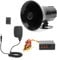 Auto-Warnalarm, Universal-Autoalarm-Hupen-Sirene 3-Ton-Ton Auto-Megaphon-Lautsprecher 115dB 50W