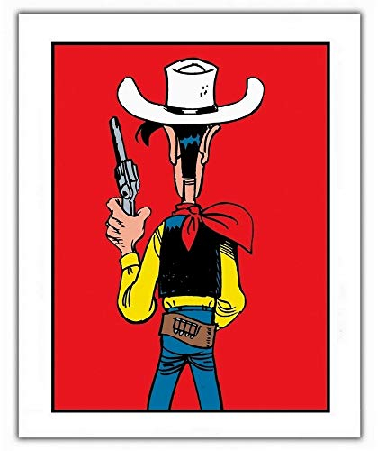ZigZag Editions Poster offset Lucky Luke, ready to shoot (40x60cm)