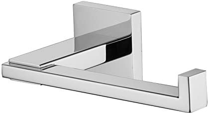 KOKOSIRI Porte-Rouleau de Papier Toilette chromé pour Cuisine, Salle de Bain, Salle de Bain, Toilettes, Support de Rouleau de Papier Toilette, Support Mural en Acier Inoxydable, B2006CH