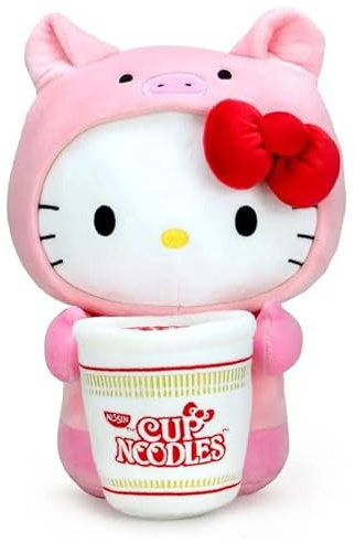 Kidrobot Hello Kitty X Nissin Cup Noodle 16 Plush Pork Cup