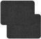 2 Stück Flicken Selbstklebend Stoff Leinwand Reparaturflicken Selbstklebender Stoff Selbstklebend 27,9 x 20,3 cm Wasserdichtes Leinwand Reparaturset für Sofa Zelt Möbel Autositz Liege (Schwarz)