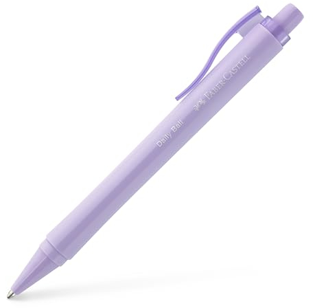 Faber-Castell 140688 Daily Ball XB Kugelschreiber, Sweet Lila