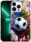 GlamCase iPhone 13 Pro Case - Vintage Color Football (Soccer) Design Printed Slim Fit Cute Plastic Hard Snap on Protective Designer Back Phone Case / Cover for iPhone 13 Pro
