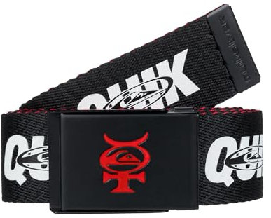 Quicksilver - Liberated Brands Herren Mercury Belt Gürtel, Schwarz, Einheitsgröße