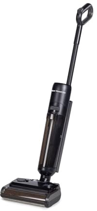 ROSMARINO VITAPUR ComboClean PRO 220W Nass Trockensauger Akku | 2-in-1 Staubsauger Kabellos mit Dual-Wassertank | Sprachassistent & Leichter Mop Akkustaubsauger für Hartböden, Tierhaare