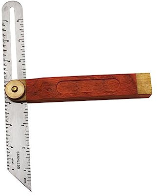 DOITOOL Winkelsucher für Die Holzbearbeitung 9 Zoll T-winkellineal Kompaktes Design für Einfache Messung