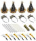 OKUMEYR 1 Satz Party - Stirnband - Set stutzenhalter kopfschmuck Partyhüte party dekoration Karneval - Perlen - Halskette Paillette Requisitendekor zum Thema Neujahr Party Feier Requisiten Papier