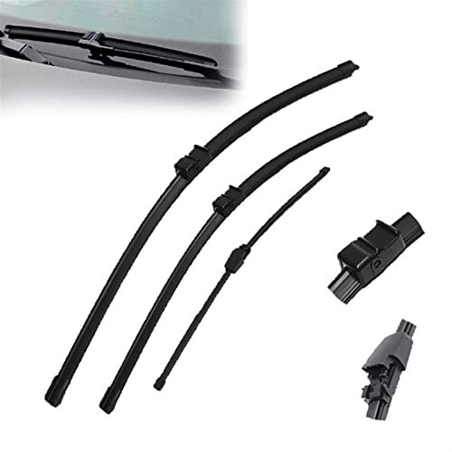 para VW Golf 4 IV 2002 2003 2004 2005 Escobillas limpiaparabrisas Delanteras y traseras Parabrisas Limpiaparabrisas