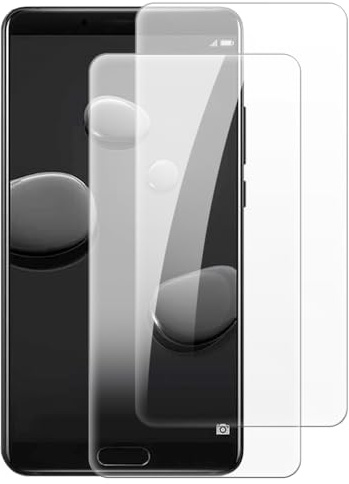 Shantime [2 piezas Protector Pantalla Cristal Templado Compatible con Huawei Mate 10 (5.9 pulgadas), HD Claro Antirrayas Sin Burbujas