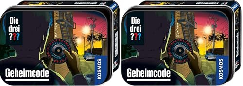 Die drei ??? Geheimcode von Kosmos, Detektiv Gadget, Detektiv-Spielzeug, Agenten-Ausrüstung für Kinder ab 8 Jahre, Fragezeichen Spielzeug, Detektiv Ausrüstung, Detektivset (Packung mit 2)