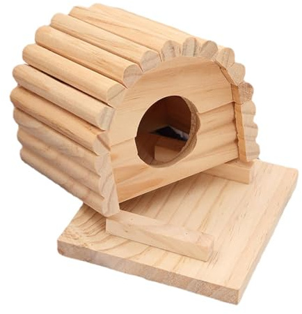 YIUPEDRFG Meerschweinchen Versteckhöhle, Zubehör für Kleintiere, Stabiler Ruheplatz. Auch geeignet für Hamsterkäfige, Zwerghamster, Ratten, Rennmäuse, Lemminge und Chinchillas.