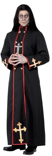 Smiffys Minister of Death Costume, Black Halloween und Karneval