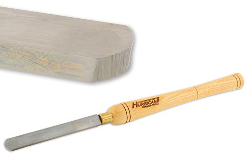 Hurricane Woodturning runde Nase Schaber, HSS, 3 cm - 10.16 Nase