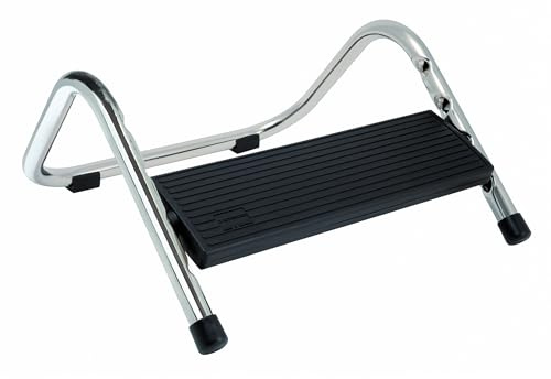 Soennecken Fußstütze 2264 Stahlrohr 4-fach höhenverstellbar chrom