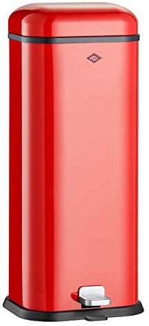 Wesco Abfalleimer mit Dämpfer Superboy, 20 Liter, rot