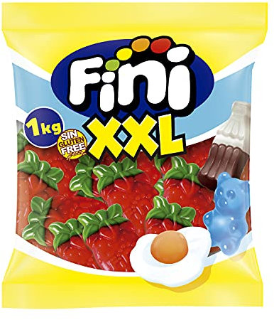Fini Fresa Salvaje Gigante Sin Gluten - Gominolas 1 kg