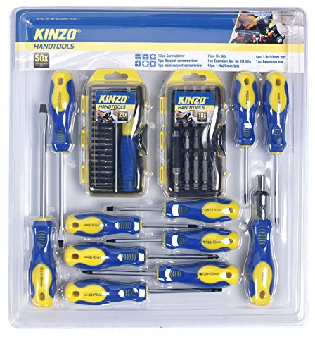 Kinzo Tournevis, 50 unités, 8711252935225