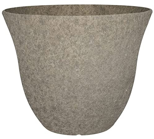 Classic Home & Garden GARDENGOODZ Pot de Fleurs en Forme de chèvrefeuille - 38,1 cm - Pierre