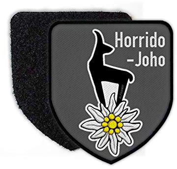 Copytec Patch Horrido - Joho Gams Alpen Edelweiss Gebirgs-Jäger Bundeswehr #23767