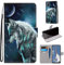 SIENIANLINE Handyhülle für Oppo A72 Hülle Leder Oppo A52 Klapphülle Handyhülle Wallet Case mit Kartenfach und Standfunktion für Oppo A52/A72/A92