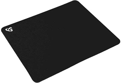 SBOX MP-03B High Precision Maus Pad schwarz, rutschfest, Computer PC Mauspad