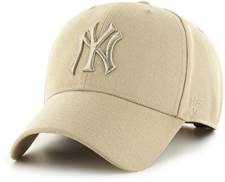 '47 New York Yankees Khaki MLB Tonal Most Value P. Snapback Cap - One-Size
