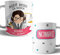 Kartoon Kase Taza Abogada Original Personalizada con Nombre | Mejor del Mundo Taza Profesiones de Cafe Desayuno para Regalar (Abogada)