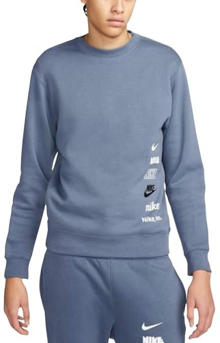Nike Club Sweatshirt Diffused Blue XS