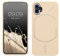 kwmobile Hülle kompatibel mit Nothing Phone (1) Hülle - Silikon Handy Case - Handyhülle weiche Oberfläche - kabelloses Laden - Zuckerguss