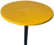 Tischdecke Runde Stretch Tischtuch Wasserdicht Abwischbar Tischschutz Für Drinnen Und Draußen (100cm (Rund),Gelb)