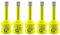 Diamond Tile Drill Bits 5pcs 8mm SANLEETEK Vacuum Brazed Diamond Hole Saw for Ceramic Porcelain Marble Granite M14 Thread
