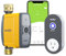 RAINPOINT Centralina Irrigazione WiFi, Ingresso e Uscita d'acqua in Ottone puro, Computer Irrigazione Automatica con App/Controllo Vocale, per Prato e Giardino (Solo 2,4 GHz)