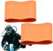 Sghtil Lot de 2 manchons de serrage pour combinaison de plongée, support de poignet en caoutchouc – Lot de 2 manchettes multifonctionnelles, menottes étanches, sécurité pour la plongée en sauvetage,