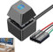 Bouton Power Pc Bouton Power Pc Externe Bouton D'alimentation Du Pc Interrupteur D'alimentation Externe Interrupteur D'alimentation LED avec Câble D'extension de 1.8m