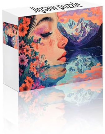 Puzzle Erwachsene 1500 Teile Berg, Mädchen Puzzle Lernspiel Herausforderung Schwierigkeit, Vielfältig Bunt Puzzlespiele, Freizeitaktivität Lustige Geschenke Wohndeko für Erwachsene ab 14 Jahren X-2