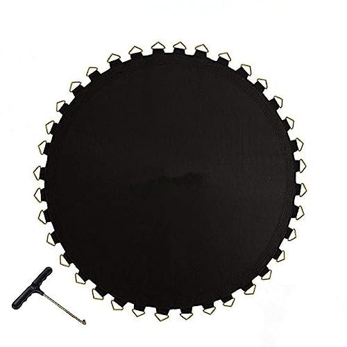 Niwugady Trampolin Sprungtuch Ø 240cm mit 48 Ösen, Sprungmatte für Trampolin Ersatz Sprungtuch für Trampolin Outdoor Water-Resistant, UV Resistant